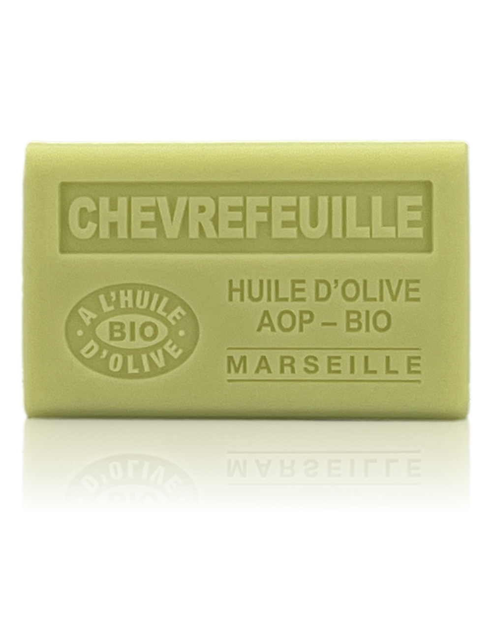 SAVON À L'HUILE D'OLIVE AOP-BIO CHEVREFEUILLE