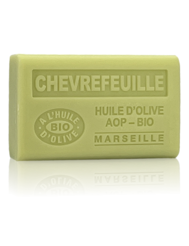 SAVON À L'HUILE D'OLIVE AOP-BIO CHEVREFEUILLE