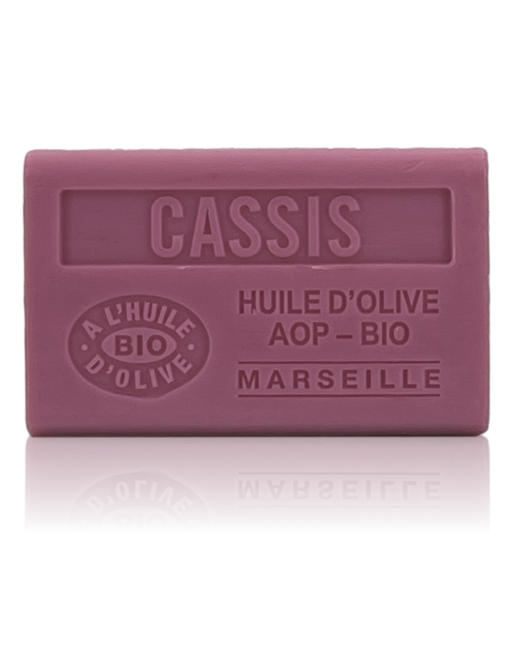 SAVON À L'HUILE D'OLIVE AOP-BIO CASSIS