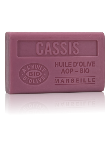 SAVON À L'HUILE D'OLIVE AOP-BIO CASSIS