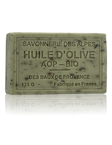 SAVON À L'HUILE D'OLIVE AOP-BIO HERBES DE PROVENCE EXFOLIANT