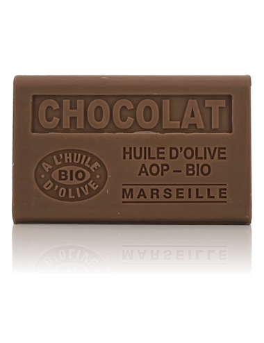 SAVON À L'HUILE D'OLIVE AOP-BIO CHOCOLAT