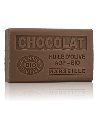 SAVON À L'HUILE D'OLIVE AOP-BIO CHOCOLAT