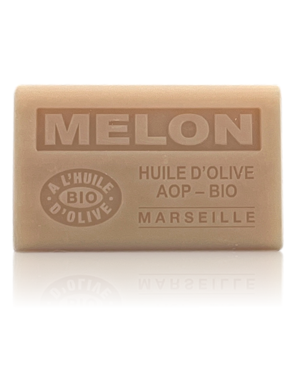 SAVON À L'HUILE D'OLIVE AOP-BIO MELON