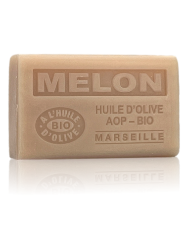 SAVON À L'HUILE D'OLIVE AOP-BIO MELON