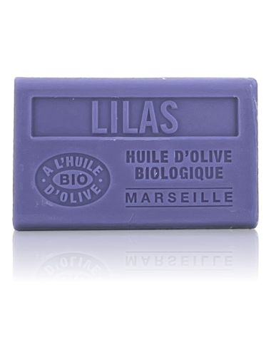 SAVON À L'HUILE D'OLIVE BIO LILAS