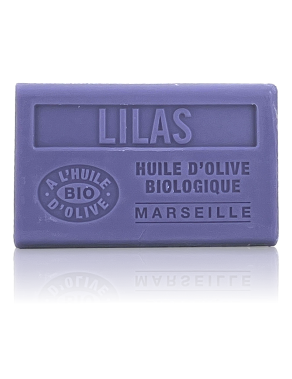 SAVON À L'HUILE D'OLIVE BIO LILAS