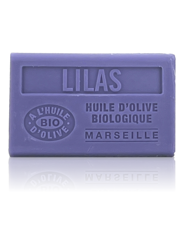 SAVON À L'HUILE D'OLIVE BIO LILAS