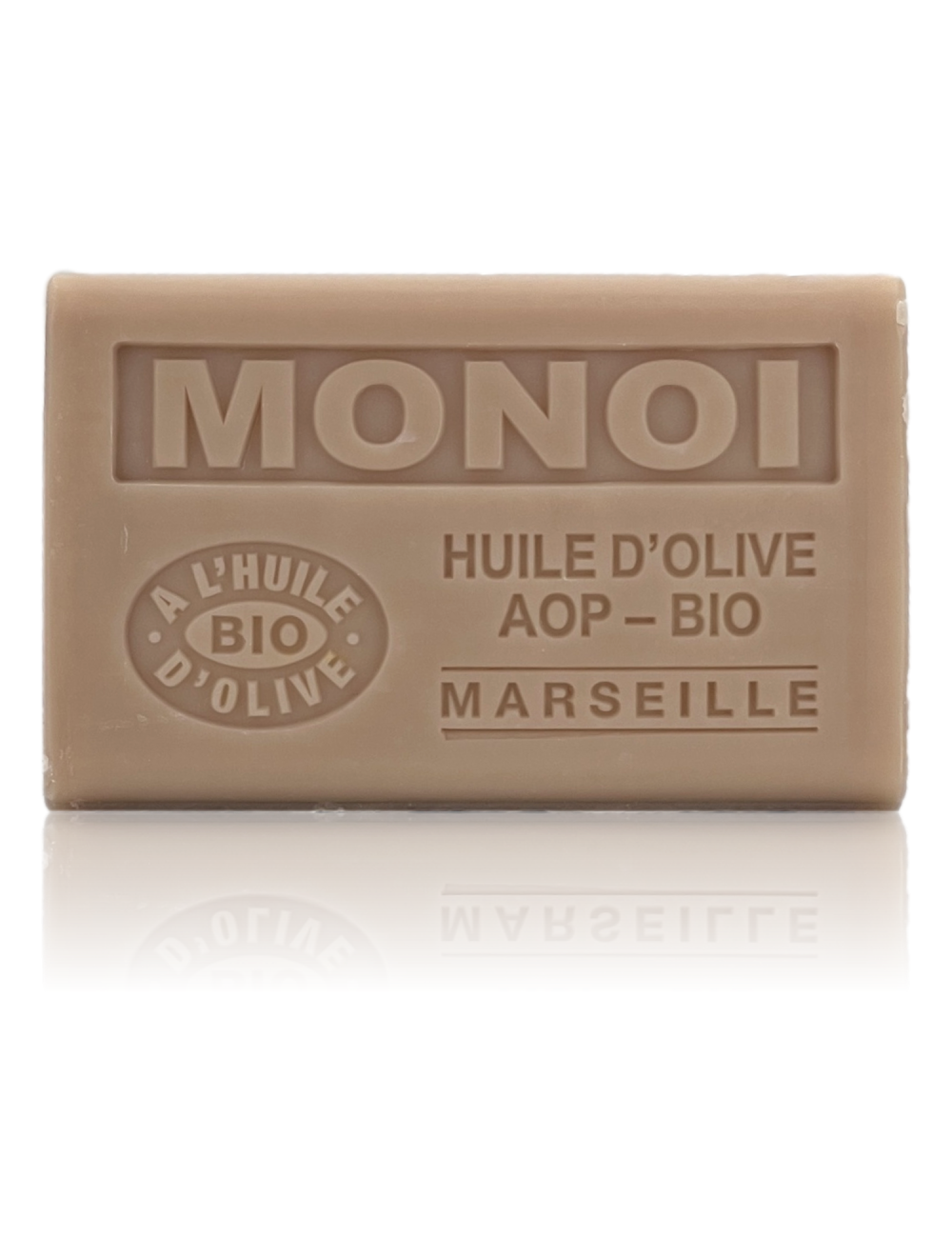 SAVON À L'HUILE D'OLIVE AOP-BIO MONOI