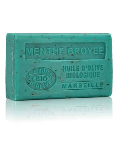 SAVON À L'HUILE D'OLIVE AOP-BIO MENTHE