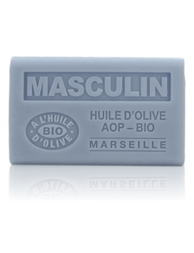 SAVON À L'HUILE D'OLIVE AOP-BIO MASCULIN