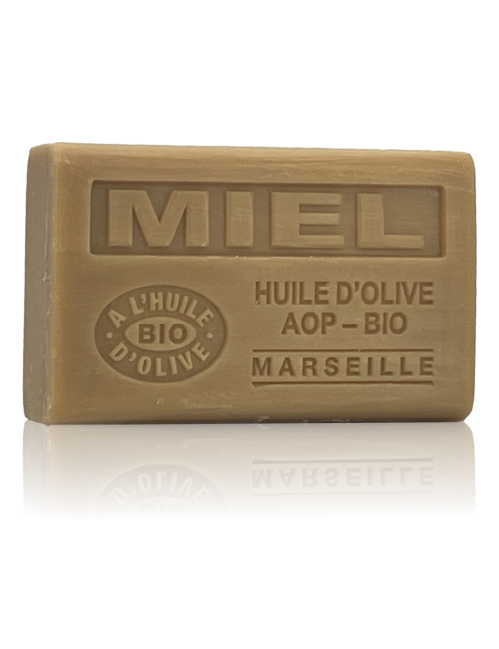 SAVON À L'HUILE D'OLIVE AOP-BIO MIEL