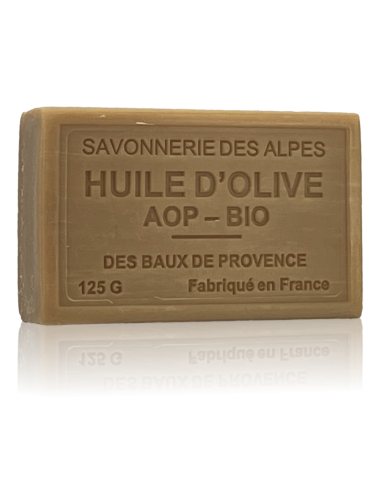 SAVON À L'HUILE D'OLIVE AOP-BIO MIEL