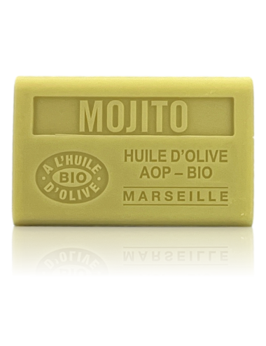 SAVON À L'HUILE D'OLIVE AOP-BIO MOJITO