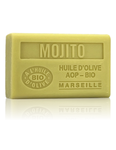 SAVON À L'HUILE D'OLIVE AOP-BIO MOJITO