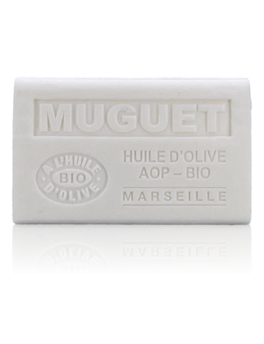 SAVON À L'HUILE D'OLIVE AOP-BIO MUGUET