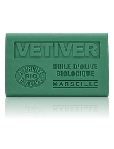 SAVON À L'HUILE D'OLIVE BIO VETIVER