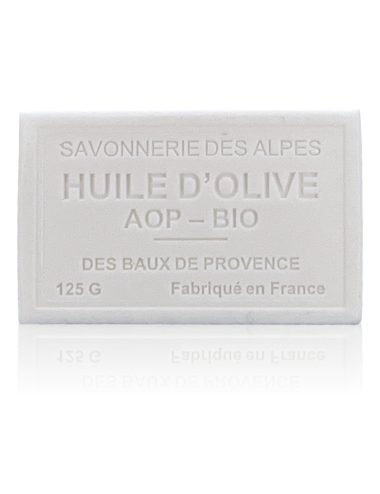 SAVON À L'HUILE D'OLIVE AOP-BIO MUSC BLANC