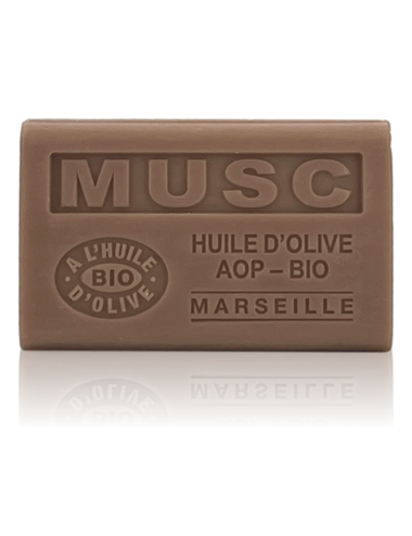 SAVON À L'HUILE D'OLIVE AOP-BIO MUSC