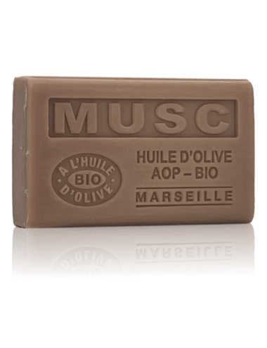 SAVON À L'HUILE D'OLIVE AOP-BIO MUSC