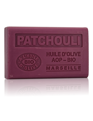 SAVON À L'HUILE D'OLIVE AOP-BIO PATCHOULI