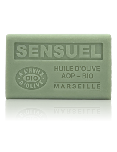 SAVON À L'HUILE D'OLIVE AOP-BIO SENSUEL