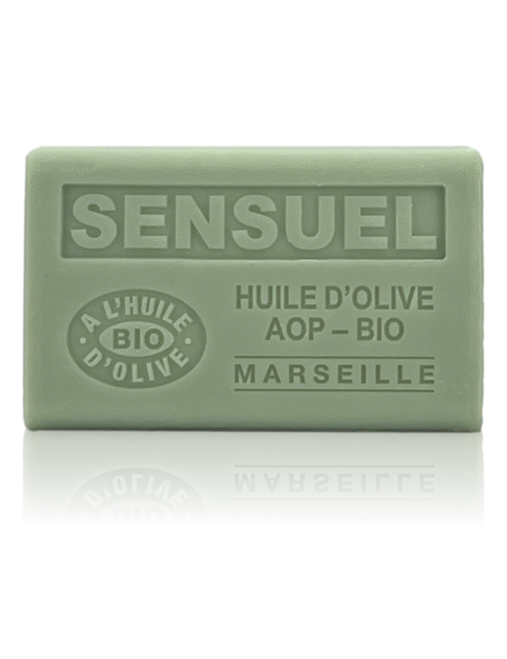 SAVON À L'HUILE D'OLIVE AOP-BIO SENSUEL