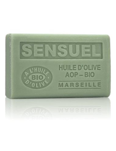 SAVON À L'HUILE D'OLIVE AOP-BIO SENSUEL