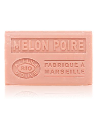 SAVON À L'HUILE D'OLIVE BIO MELON POIRE