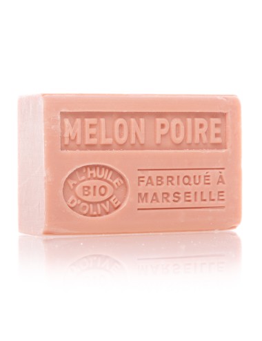 SAVON À L'HUILE D'OLIVE BIO MELON POIRE