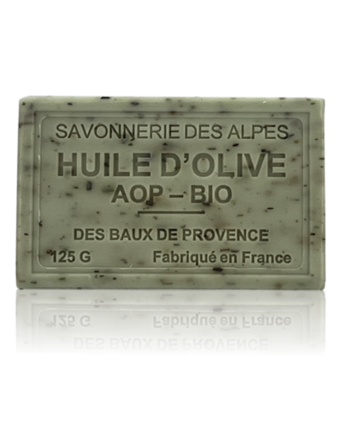 SAVON À L'HUILE D'OLIVE AOP-BIO THYM EXFOLIANT