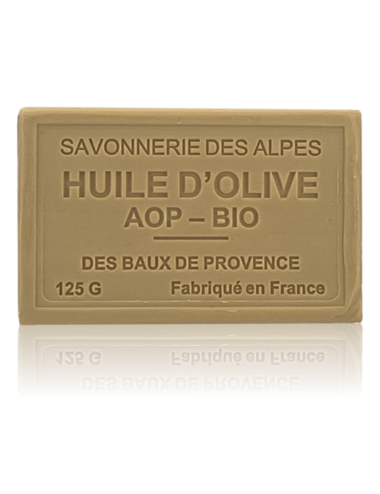 SAVON À L'HUILE D'OLIVE AOP-BIO MIEL AMANDE