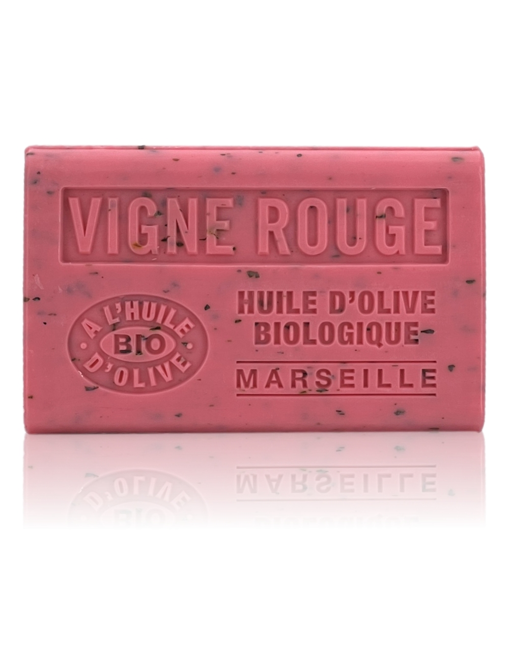 SAVON À L'HUILE D'OLIVE BIO VIGNE ROUGE EXFOLIANT