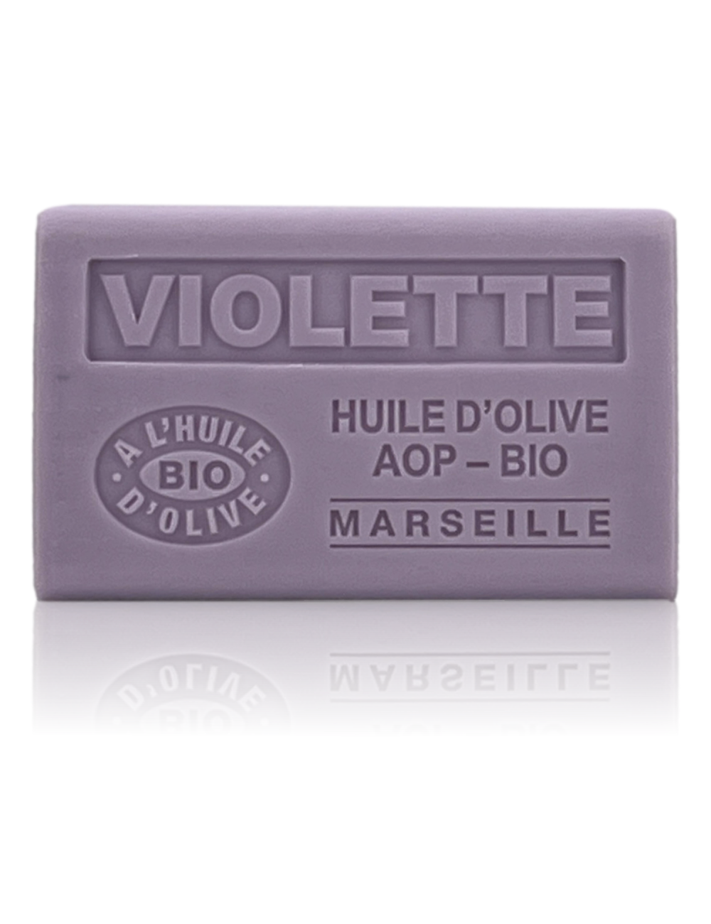 SAVON À L'HUILE D'OLIVE AOP-BIO VIOLETTE