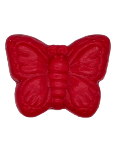 SAVON PAPILLON ROUGE FANTAISIE